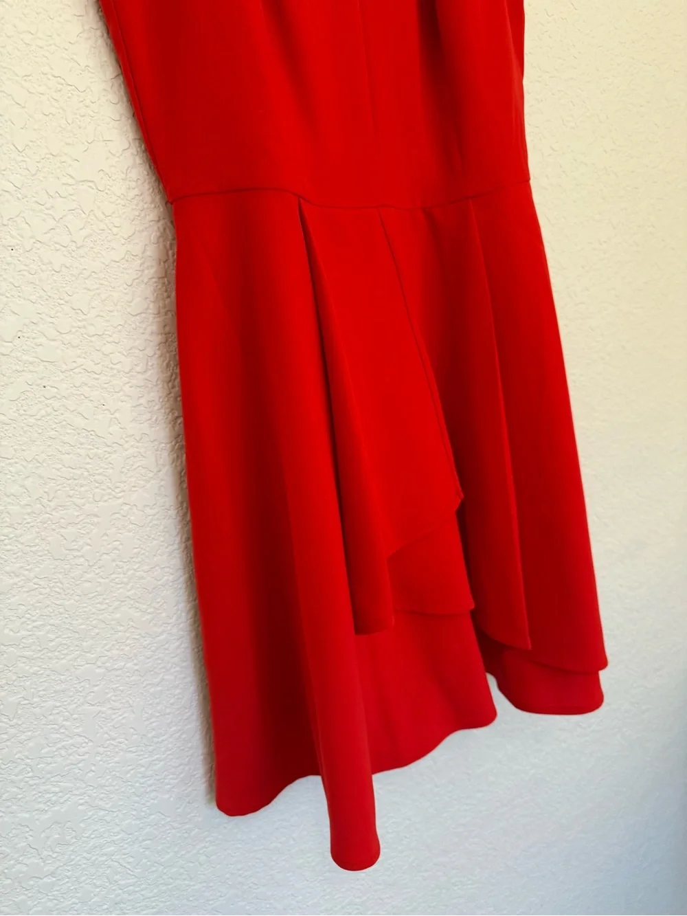 Adelyn Rae‎ | Nordstrom NWT Red Fit & Flare Dress | Side Pockets | Large - Picture 5 of 12